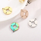 Stainless Steel Compass Shaped Jewelry Accessories DIY Materials