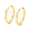 Mobius Twist Stainless Steel Earrings Minimalist Unisex Daily Jewelry Earrings