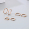 Stainless Steel Jewelry Coil Earrings Suitable for Both Men and Women for Daily Wear