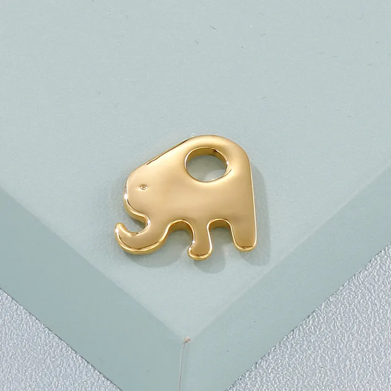 Stainless Steel Animal Series Jewelry Accessories, Personalized DIY Necklace Pendant