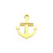 Stainless Steel Ship Anchor Series Necklace Bracelet Pendant DIY Accessories