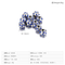 Multi-Color Stainless Steel Rhinestones DIY Bracelet Necklace Football Accessories