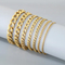 Stainless Steel Nk Chain Bracelet Men Women Wholesale Vacuum 18K Plated Jewelry