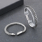 Trendy Vintage-Style Bracelet with a Dragon Bone Chain Design, Featuring European and American Retro Fashion, Simple Stainless Steel, Round and Polished, Revers