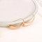 Women's Fashion Stainless Steel Earrings, High-End Design, Irregular Teardrop Stud Earrings, Versatile Geometric Earrings