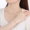 Universal Needle-Style Necklace Sets with Stainless Steel Drawstring
