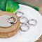 Stainless Steel Jewelry Accessories, Opening Rings, Multiple Sizes, DIY Handmade Jewelry Materials, Connecting Rings