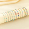 Bohemian Summer Accessories Bead Enamel Wheat Butterfly Stainless Steel Anklets for Women