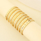 Retro Light Luxury Round Diamond Inlaid Stainless Steel Bracelet Women Starry Buckle Bracelet