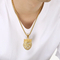 Hip-Hop Full Rhinestones Diamond Crown Lion Head Stainless Steel Men's Pendant
