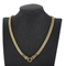 Stainless Steel Cast Double Snake Head Necklace Punk Style Jewelry