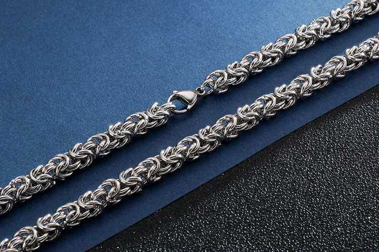 Stainless Steel Jewelry Chain Necklace Suitable for Daily Wear