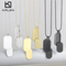 Rectangular Dog Tag Stainless Steel Round Bead Chain Necklace Pendant for Logo