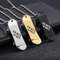 Rock Hip Hop Street Skateboard Fashion Stainless Steel Unisex Necklace Pendant