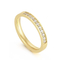 Women Romentic Fashion Stainless Steel Rhinestones Marriage Jewelry Ring