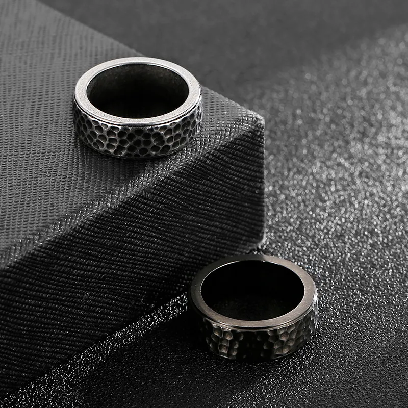 Personalized Punk Style Ring Stainless Steel Men's Jewelry