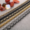 Celebrity-Style Byzantine Bracelet, Personalized Hip-Hop Stainless Steel Domineering Imperial Bracelet for Men, Multiple Specifications