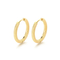 Fashion Stainless Steel Creative Dragon Pattern Embossed Circle Earrings Jewelry Wholesale