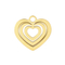 Stainless Steel Heart-Shaped DIY Jewelry Accessories Necklace Bracelet Material