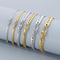 Stainless Steel Chain Bracelet Necklace Jewelry Set Suitable for Daily Wear
