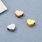 Stainless Steel Heart-Shaped Diamond Studded DIY Jewelry Accessories
