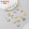 Stainless Steel Star Moon Jewelry Accessories Pendant DIY Necklace Pendant Pendant