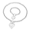 Fashionable Spicy Girl Three-Dimensional Hollow Heart Pendant Style
