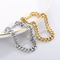 Instagram Trendy Hip-Hop Minimalist Jewelry Stainless Steel Cuban Chain Men's Necklace