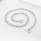 Minimalist Stainless Steel Pig Nose Chain Bracelet Necklace Ot Clasp Stainless Steel Jewelry