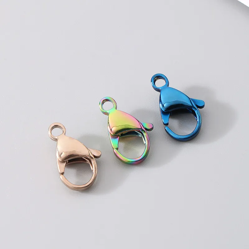 Spot Direct Supply of Stainless Steel Lobster Buckle DIY Handmade Jewelry Accessories Wholesale
