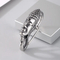 Punk Jewelry Parts Skull Buddha Animal Series Stainless Steel Accessories Clasp