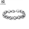 Wholesale Punk Jewelry Multi-Size Bracelet Stainless Steel Simple Silver Gold Chain Bracelet