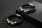 Trendy Men's Jewelry Stainless Steel Geometric Chain Splicing Woven Cowhide Leather Bracelet