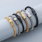 Stainless Steel Mesh Bangle with Multiple Colors to Choose From, Suitable for Daily Jewelry Wear
