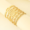 Vintage Heart-Shaped Stainless Steel Bracelet for Women Elegant Glamorous Luxury Bangle