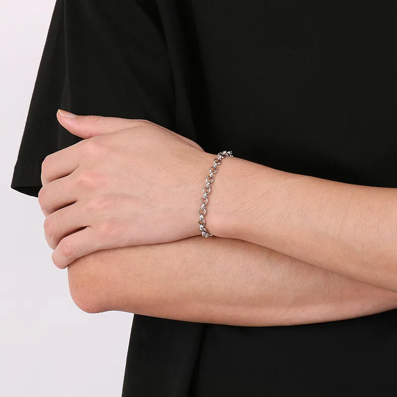 Wholesale Unisex Stainless Steel Pearl Chain for DIY Projects