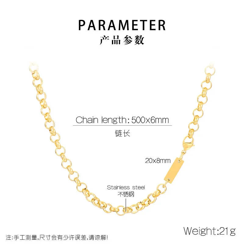 Wholesale Unisex Stainless Steel Pearl Chain for DIY Projects