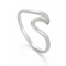 Geometric Niche Design Stainless Steel Jewelry Simple Ring