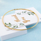European American Collar Round Stainless Steel Necklace 18K Gold Women's Jewelry Wholesale