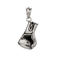 Domineering Personality Boxing Series Sports Hanging Decorations, Vintage Fashion Distressed Stainless Steel Men's Fitness Boxing Gloves Pendant Necklace