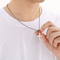 European and American Stainless Steel Cross Men's Pendant Necklace Geometric Couple Versatile Necklace Accessories