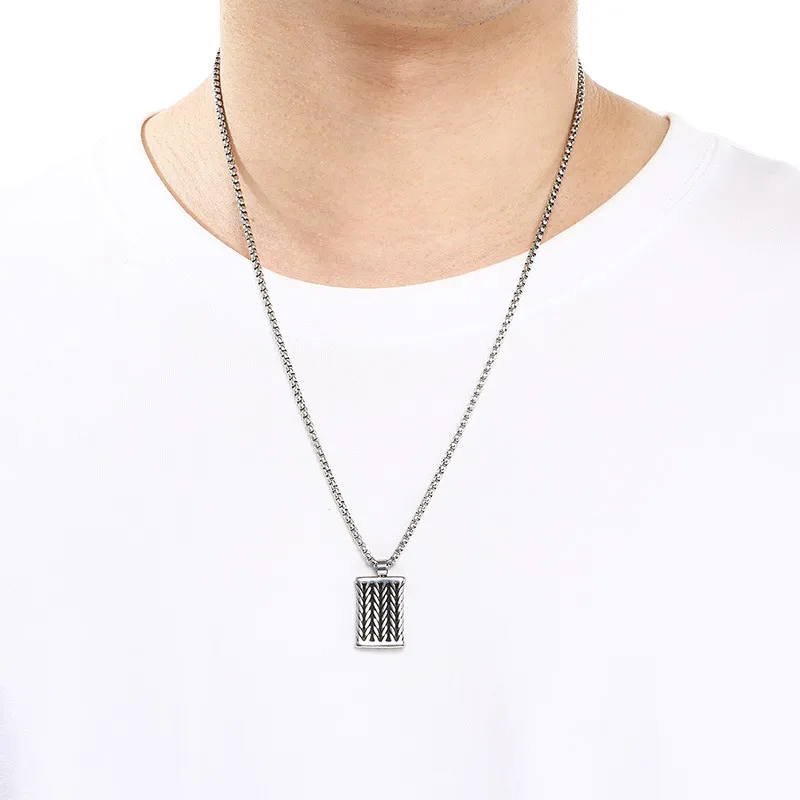 Trendy Canvas Shoes Hip Hop Nightclub Full Diamond Submachine Gun Mai Sui Wu Shi Pai Stainless Steel Men's Pendant