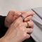 Design Sense Ring Ins Cool Style Personalized Irregular Texture Stainless Steel Niche Ring Jewelry