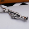 Korean-Style Fashion Stainless Steel Creative Trumpet Necklace Pendant