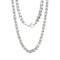 Fashion Bold Emperor Chain Men's Handmade Multi-Size Stainless Steel Link Necklace Jewelry