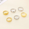 Ins Cold Wind Stainless Steel Diamond Set Ring Suitable for Daily Wear