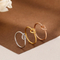 Fashion Commuting Stainless Steel Creative Hollow Knot Temperament Girl Ring Jewelry Wholesale
