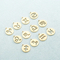 Twelve Constellation Necklace Pendant Stainless Steel Jewelry DIY Accessories