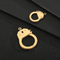 Stainless Steel Jewelry Accessories, Handcuffs Shaped Bracelets, Necklaces, Connecting Buckles
