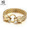 Punk Fashion Double Wolf Heads Multicolor Stainless Steel Men's Bracelet